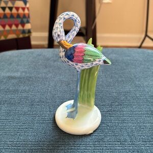 Herend little flamingo blue 15523